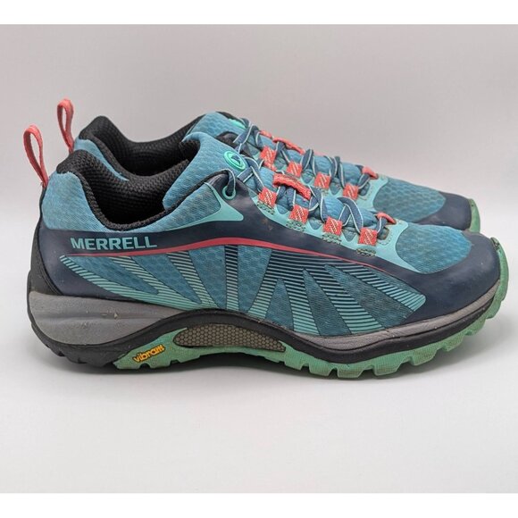 Merrell Siren Edge 3 Running Trail Sneakers Hiking Shoes Women's Size 6.5 Vibram - Picture 2 of 6